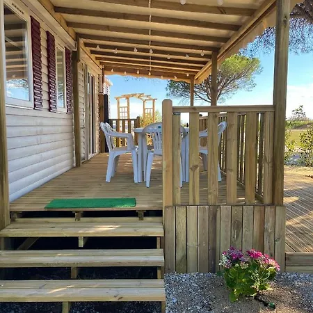 Campingplads Mobilehome Camping Lac Des Reves *